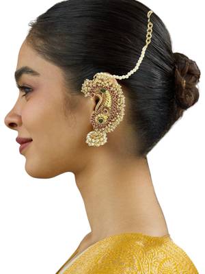 9blings gold plated peacock shape ear cuff earrings 5