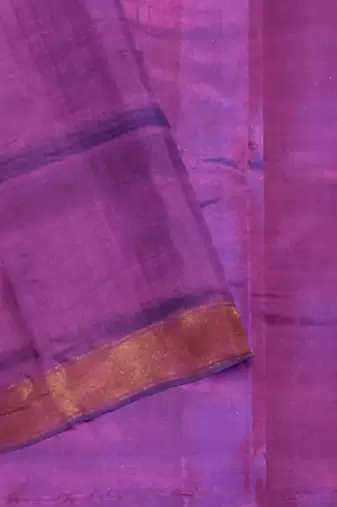 Magenta mulberry pure silk single ikkat  saree