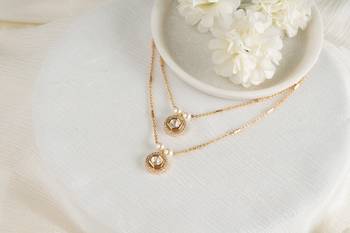 Tatva multilayered polki pendant chain 1