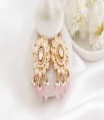 Pastel polki earring