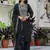 Black color silk blend ethnic embroidered readymade salwar kameez