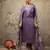 Lavender color viscosee rayon fabric partywear readymade salwar kameez for trendy looks