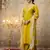 Yellow color viscosee rayon fabric partywear readymade salwar kameez for trendy looks