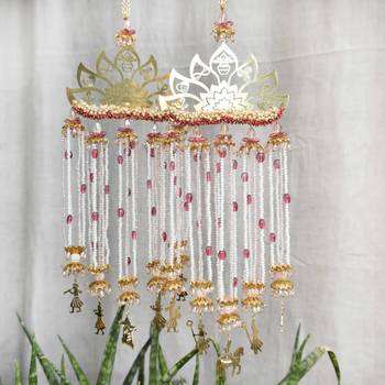 7 vachan symbols with lotus flat kaleere - set of 2 pieces 4