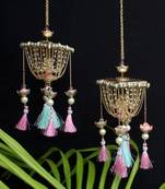 Colour fusion chandelier kaleere