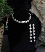 Pear wear full set with necklace and earrings