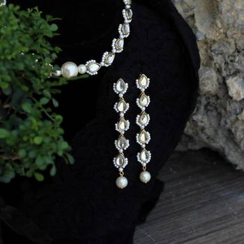 Pear wear full set with necklace and earrings 3