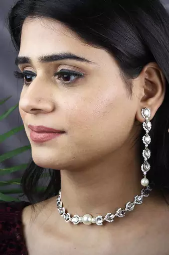 Pear wear full set with necklace and earrings
