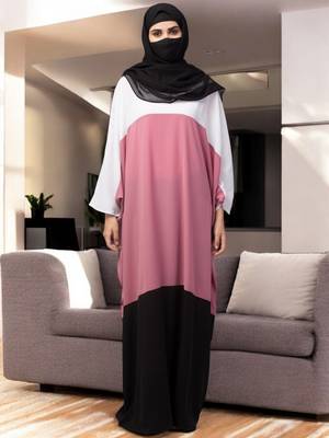 multi color abaya kaftan. 3