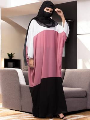 multi color abaya kaftan. 5