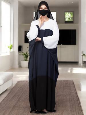multi color abaya kaftan in free size 1