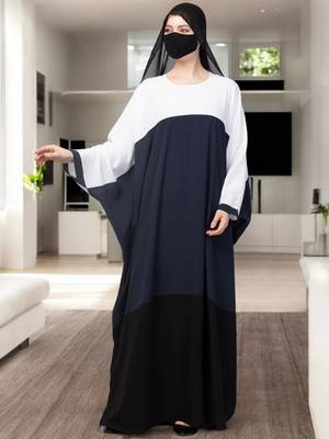 multi color abaya kaftan in free size 2