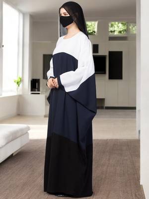 multi color abaya kaftan in free size 3