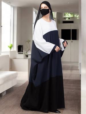 multi color abaya kaftan in free size 5