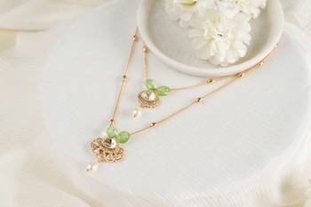 Rumani polki multilayered necklace 2