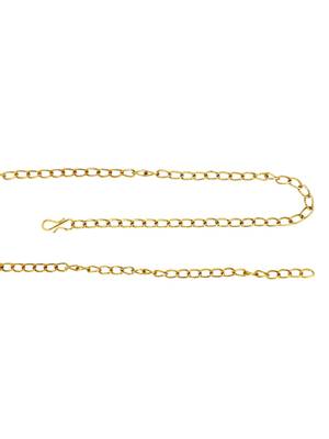 Gold plated temple, peacock design waist chain kamarbandh 4