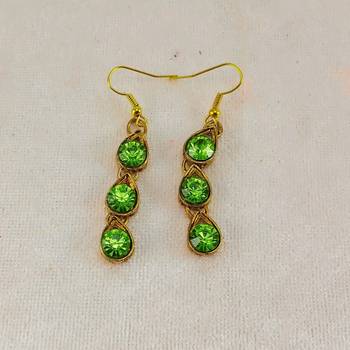 Free size brass totai stone stud hasli 4