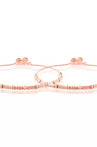 Pure copper anklets payal pajeb for women