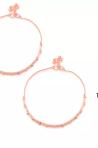 Pure copper anklets payal pajeb for women