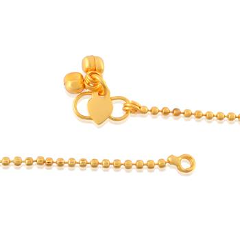 Pure copper ball bead anklets for women 4