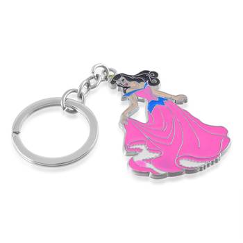 Stainless steel disney princess kyechain for girls 2