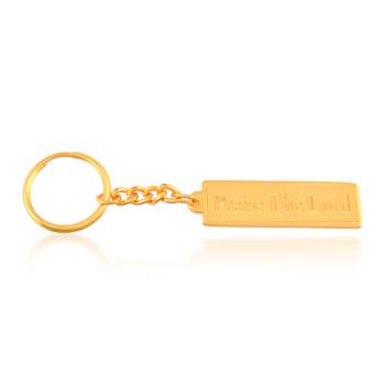 Brass gold spiritual keyring latest keychain 4