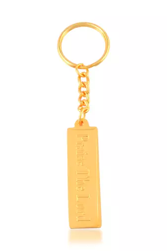 Brass gold spiritual keyring latest keychain