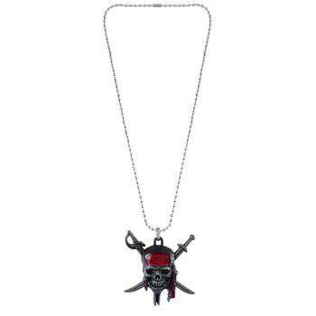 Brass grey finish sea pirates skull design fashion jewellery pendant for men boys 2
