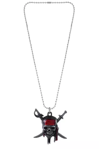 Brass grey finish sea pirates skull design fashion jewellery pendant for men boys