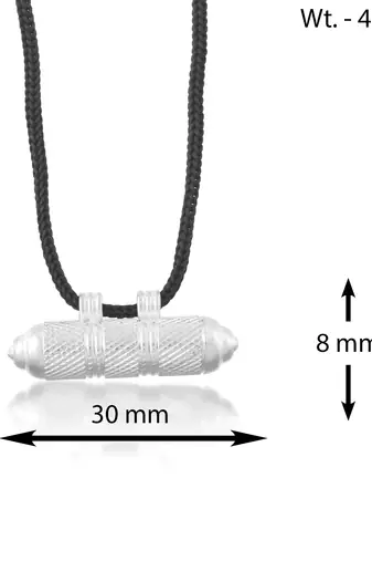 Brass silver plated tabiz taveej amulet lucky charm evil protection pendant unisex, all ages