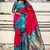 red balaji tilak woven soft silk blend saree