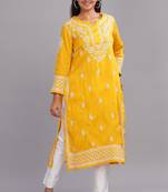 Hayat-chikankari-cotton-kurta