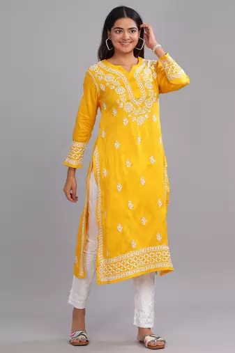 Hayat-chikankari-cotton-kurta