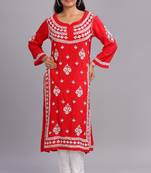 Zarah-chikankari-cotton-kurta
