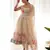 Featuring cream color ethnic wear gown set