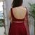 fabulous Maroon sequins and thread embroidered georgette fabric reception wear indian wedding designer lehenga dress