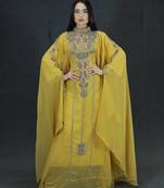 SALE New Moroccan Dubai Kaftans Farasha Abaya Dress Very Fancy Long Gown 