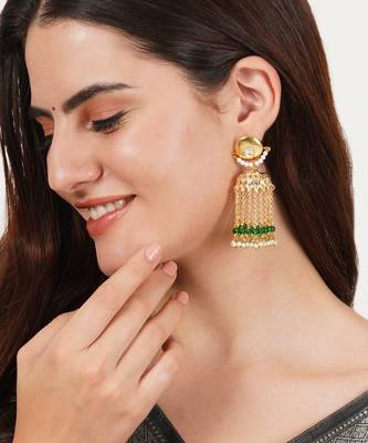 Golden crescent jhumki 2
