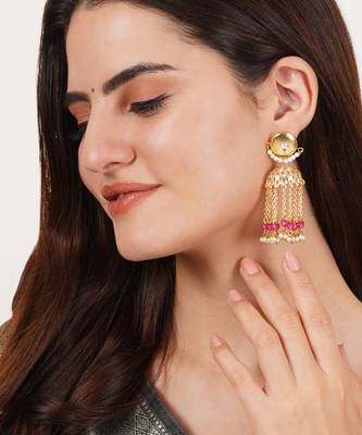 Golden crescent jhumki 2