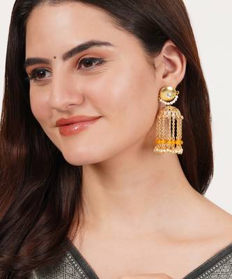 Golden crescent jhumki 2