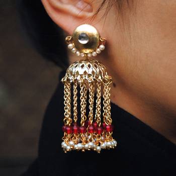 Golden crescent jhumki 2