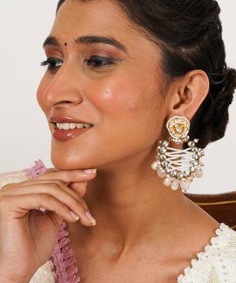 Pink wink earrings 2