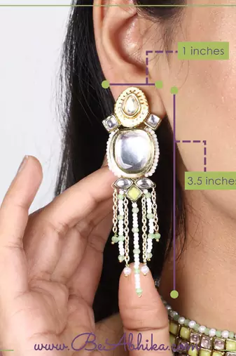 Minty winty  earrings