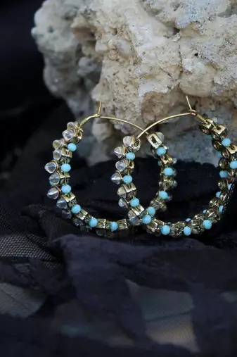 Hoop loop  earrings