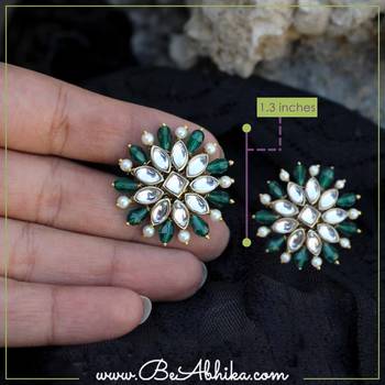 Pearl twirl pine  earrings 3