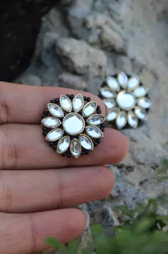 Black beauty earring