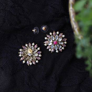 Pearl twirl pink earring 5