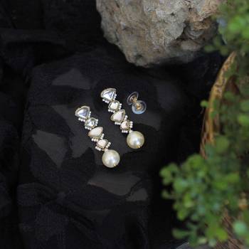 Triangle mangle earrings 1