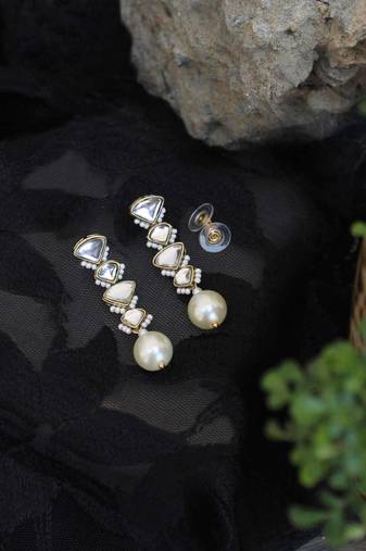 Triangle mangle earrings