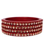 Rajasthani handmade lac bangles for women with latest kundan design